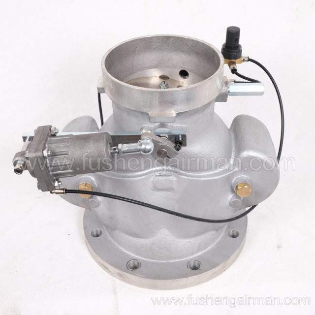 2104050200 Fusheng Genuine Screw Compressor DN160 Butterfly Air Inlet Valve HOERBIGER