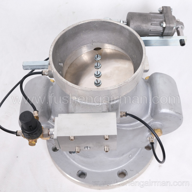 2104050200 Fusheng Genuine Screw Compressor DN160 Butterfly Air Inlet Valve HOERBIGER