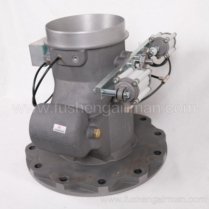 2104050105 Fusheng genuine SA350/375kw16Barg butterfly intake valve hoerbiger 1302319