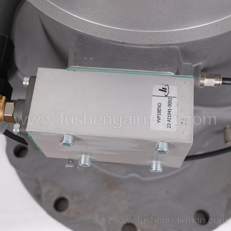 2104050105 Fusheng genuine SA350/375kw16Barg butterfly intake valve hoerbiger 1302319