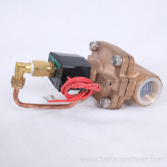 2104090044 Fusheng 1" 10bar 2-position 2-way NC water stop valve for ZW oil-free water lubrication series