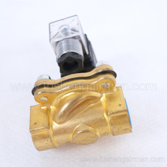 2104090088 Fusheng genuine oil free water lubrication screw machine 1/2"16bargN.C make up drain solenoid valve