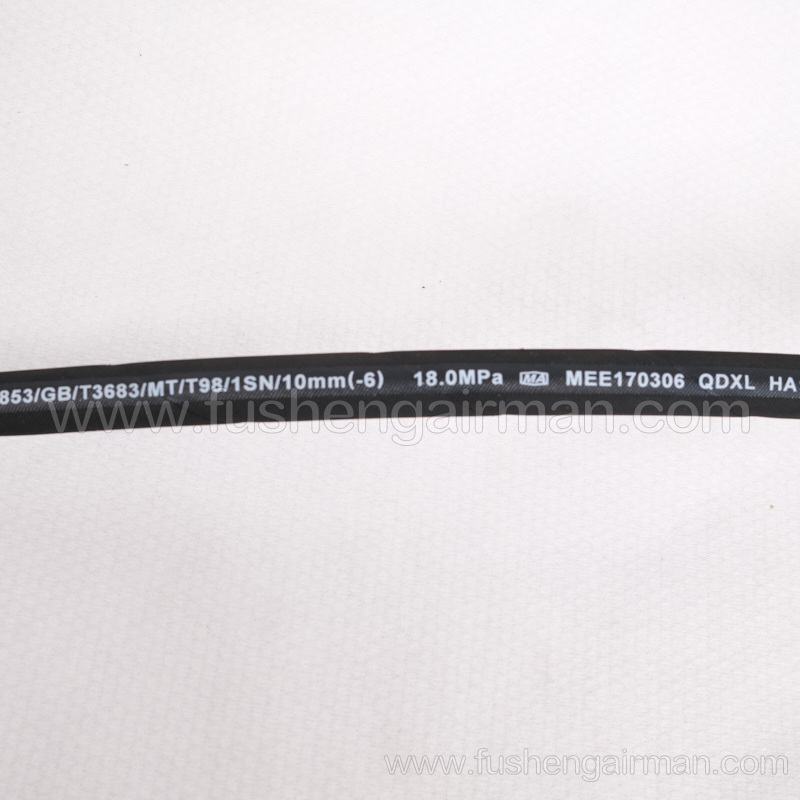 2605461220 Fusheng genuine screw compressor high pressure hose 18MPa/L type