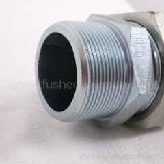 2606413690 Fusheng Genuine Screw Compressor SA62G Main Fuel Injection Pipe Metal Braided One End Flange