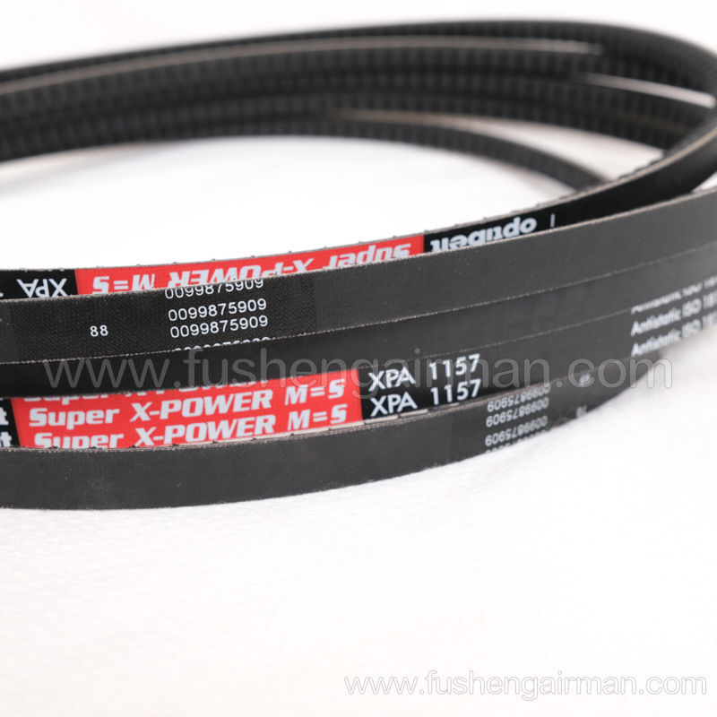 2113019971 Fusheng genuine screw compressor XPA1157 toothed belt 12barg/optibelt