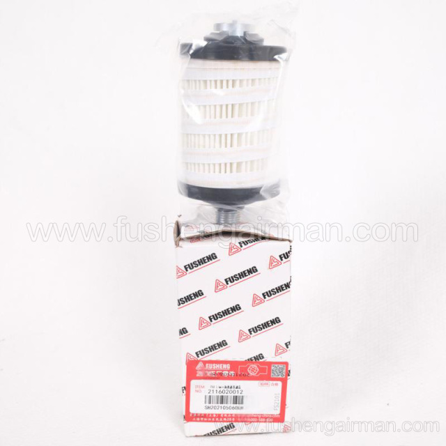 2116020012 Fusheng genuine screw compressor 250 L/min built-in oil filter element SA08-11