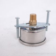 2105010185=9320634-1622211 Fusheng 2" 0-20K Submerged Back Connection Oil Filled Pressure Gauge