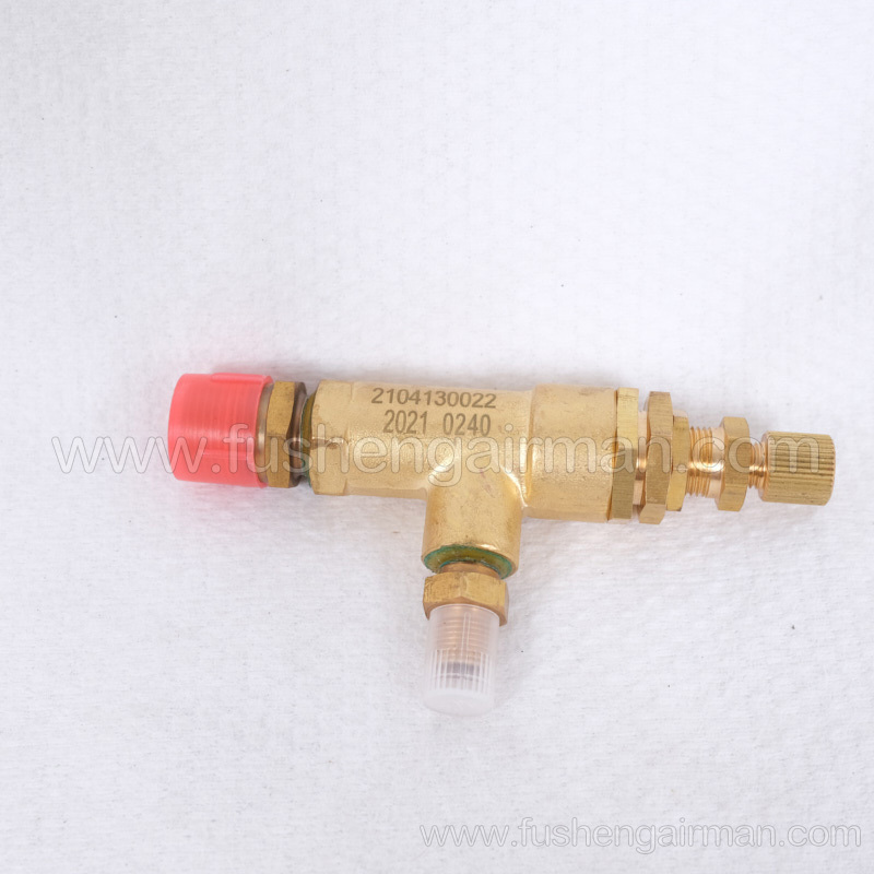 2104130022 Fusheng genuine screw compressor 3/8″ pressure valve high pressure new model