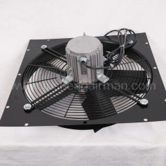 2106130066 Fusheng genuine oil-free water lubrication screw machine 0.75kW380V22 inch axial fan