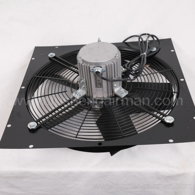 2106130066 Fusheng genuine oil-free water lubrication screw machine 0.75kW380V22 inch axial fan