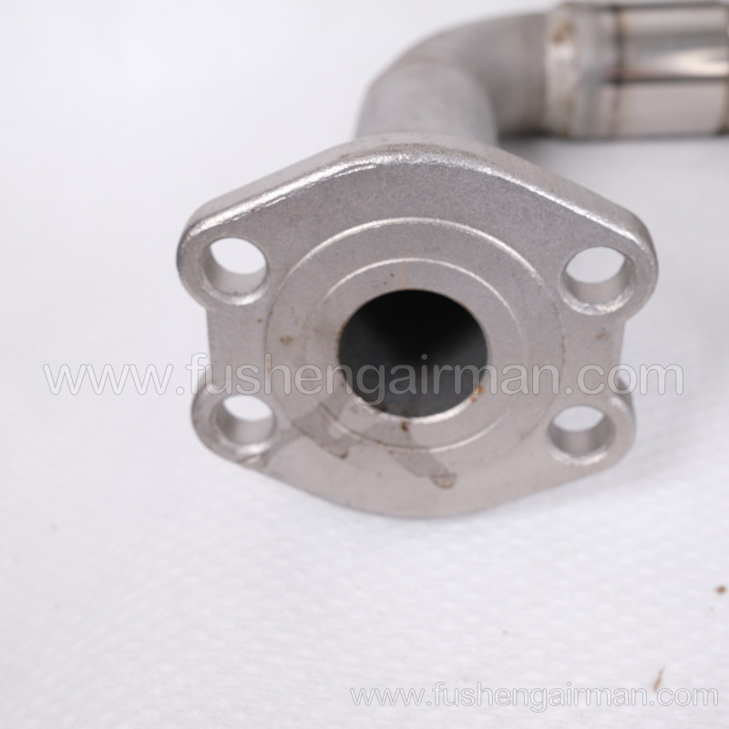 2604460210 Fusheng genuine screw air compressor metal hose assembly total 4 pcs.