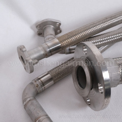 2604460210 Fusheng genuine screw air compressor metal hose assembly total 4 pcs.