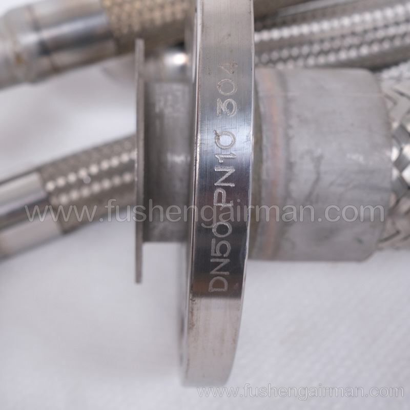 2604460210 Fusheng genuine screw air compressor metal hose assembly total 4 pcs.