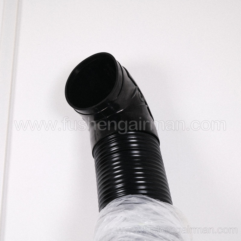 2101460156 Fusheng genuine screw compressor φ200-φ200 air inlet pipe black rubber