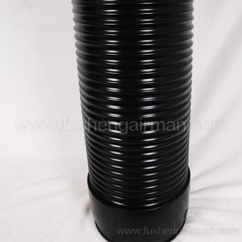 2101460156 Fusheng genuine screw compressor φ200-φ200 air inlet pipe black rubber