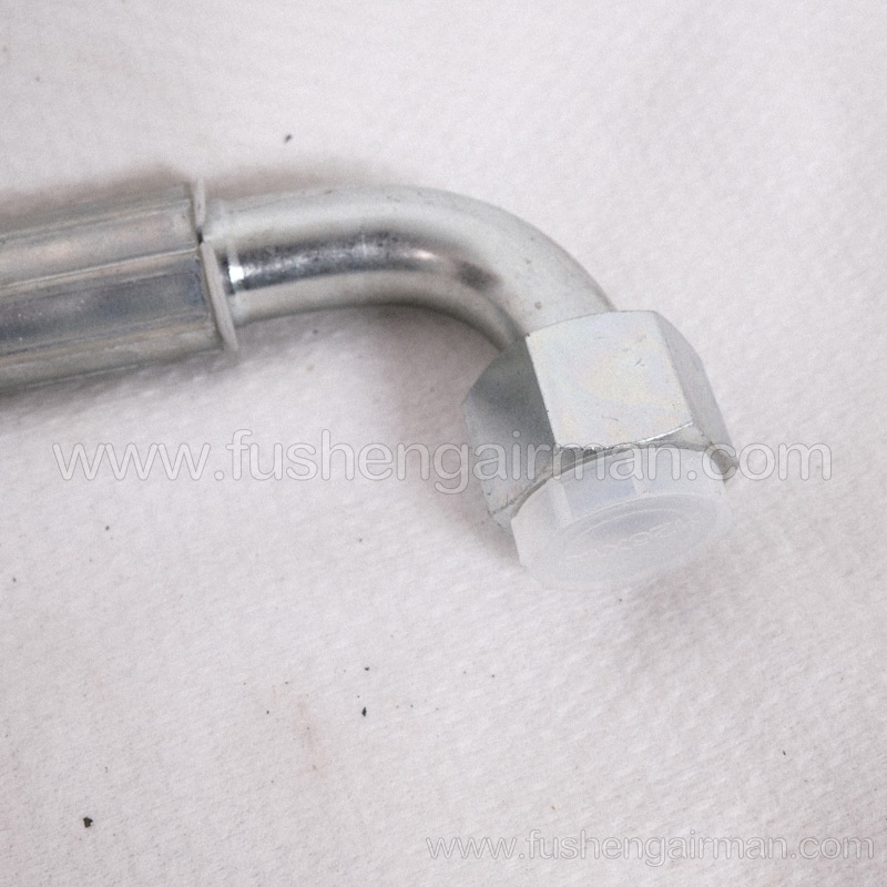 2605419850 Fusheng genuine screw air compressor SA+08-11-15KW oil outlet pipe 201-16/DN16