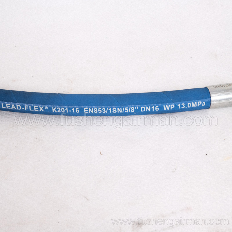 2605419850 Fusheng genuine screw air compressor SA+08-11-15KW oil outlet pipe 201-16/DN16
