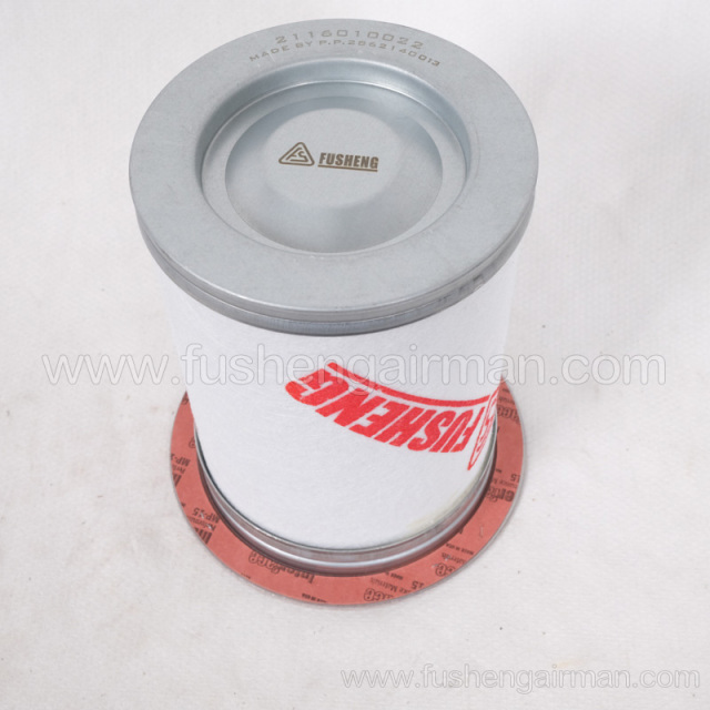 2116010022=9610112-20690-P Fusheng Genuine Screw Compressor 6.9CMM Oil Separator