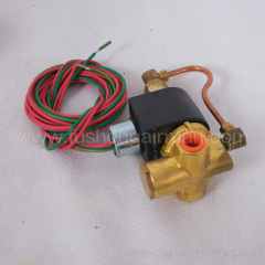 91B250  GD CompAir Original Screw Air Compressor BDV Drain Solenoid Valve PARKER(24V)
