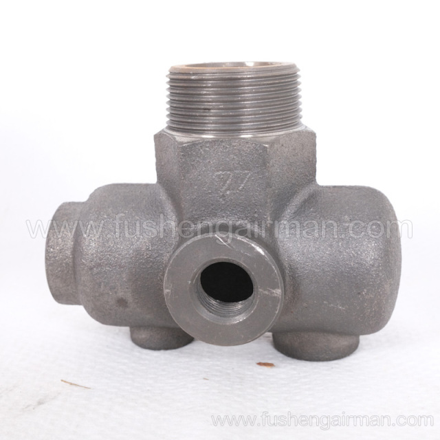 2601490460 Fusheng Genuine Piston Air Compressor VA-80 Diverter Joint Tank Mounting Pressure Gauge