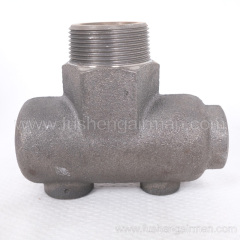 2601490460 Fusheng Genuine Piston Air Compressor VA-80 Diverter Joint Tank Mounting Pressure Gauge