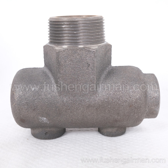 2601490460 Fusheng Genuine Piston Air Compressor VA-80 Diverter Joint Tank Mounting Pressure Gauge