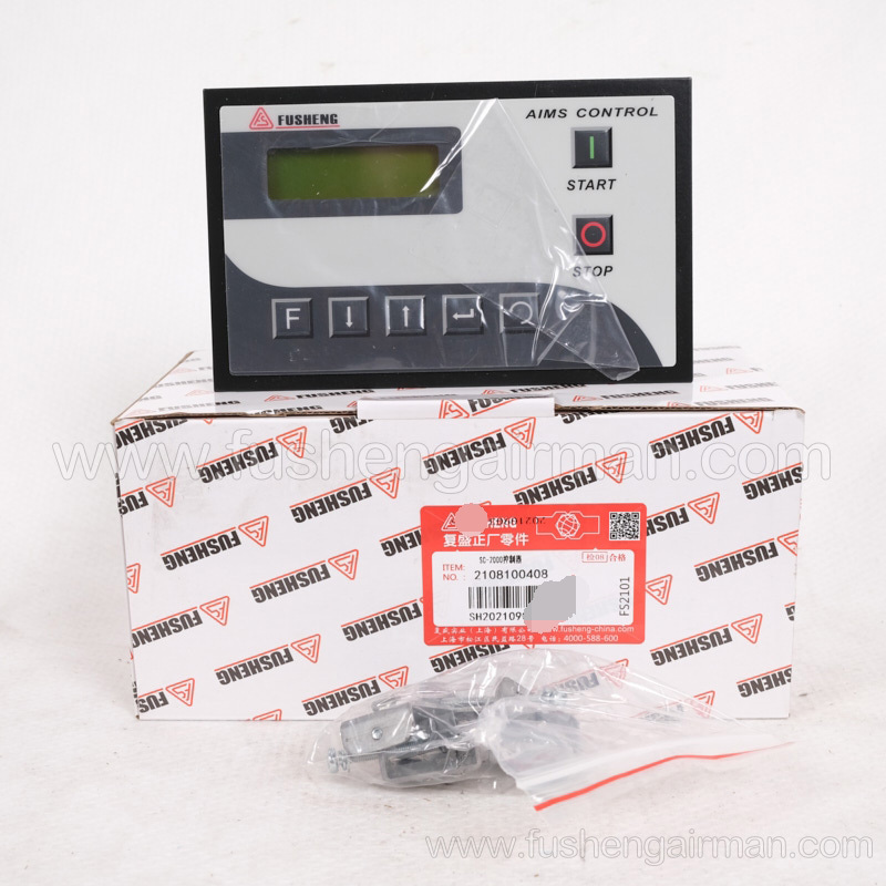 2108100408 Fusheng genuine screw air compressor SC-2000 controller CPU board panel LCD display