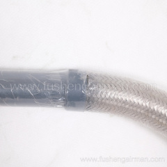 2605615920 Fusheng genuine screw air compressor SA55-75 body exhaust pipe metal braid with flange