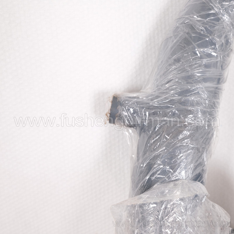 2605615920 Fusheng genuine screw air compressor SA55-75 body exhaust pipe metal braid with flange