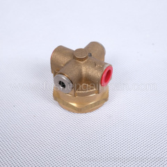 2104070002 Fusheng genuine oil-free screw compressor 1/8’ electronic gas relief valve 3/8’