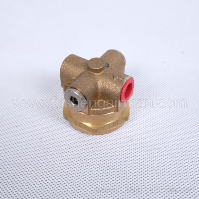 2104070002 Fusheng genuine oil-free screw compressor 1/8’ electronic gas relief valve 3/8’