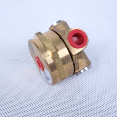 2104070002 Fusheng genuine oil-free screw compressor 1/8’ electronic gas relief valve 3/8’