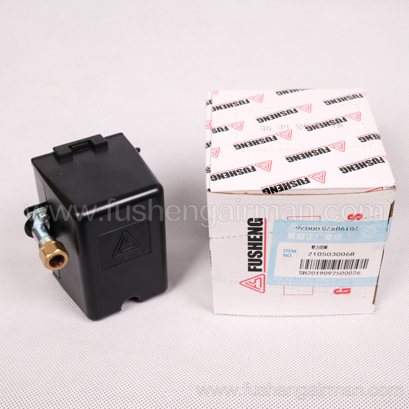 2105030068 Fusheng Pressure Switch A Series Piston Air Compressor Universal TA100-120