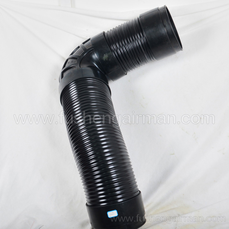 2101460152 Fusheng genuine screw air compressor L-type air inlet duct ...