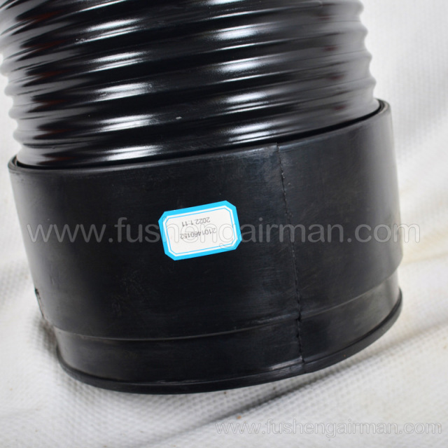 2101460152 Fusheng genuine screw air compressor L-type air inlet duct ...