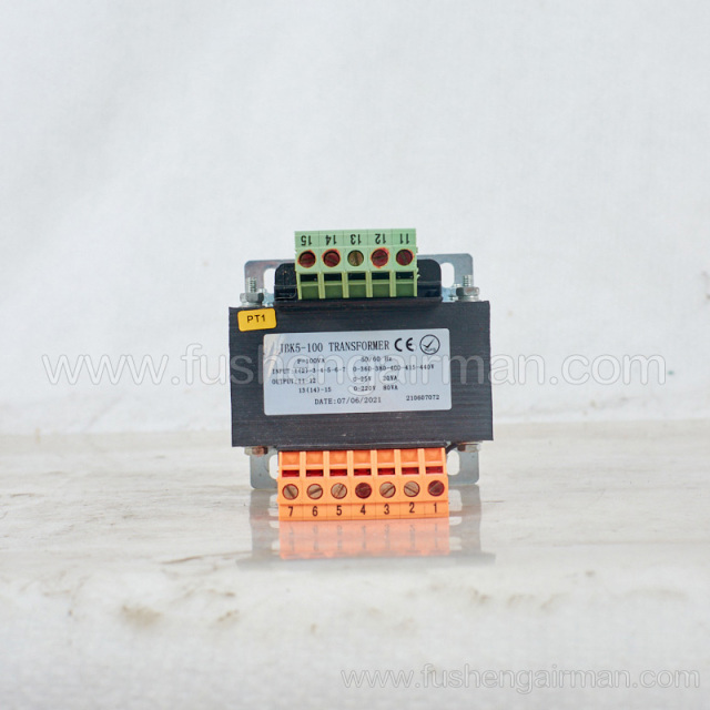 2108130645 Fusheng Air Compressor Original JBK5-100VA,380V,220V/25V Transformer