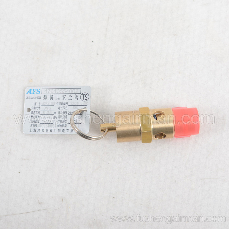 47613554002 Ingersoll Rand Air Compressor Genuine GB 1/4 “NPT 0.86MP Safety Valve AFS