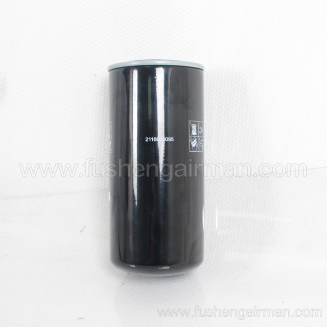 2116020095 Fusheng Screw Compressor Genuine Parts 70 L/min Oil Filter(TES18-22A)