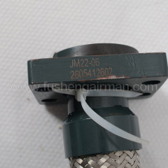 2605412602 Fusheng Screw Compressor Genuine Parts SA120A Oil Hose Set 1 Temperature Control Valve Base-Cooler