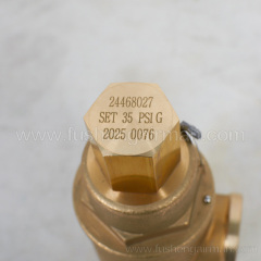 24468027=222387 Ingersoll Rand Screw Compressor Genuine Parts Safety Valve 35PSIG