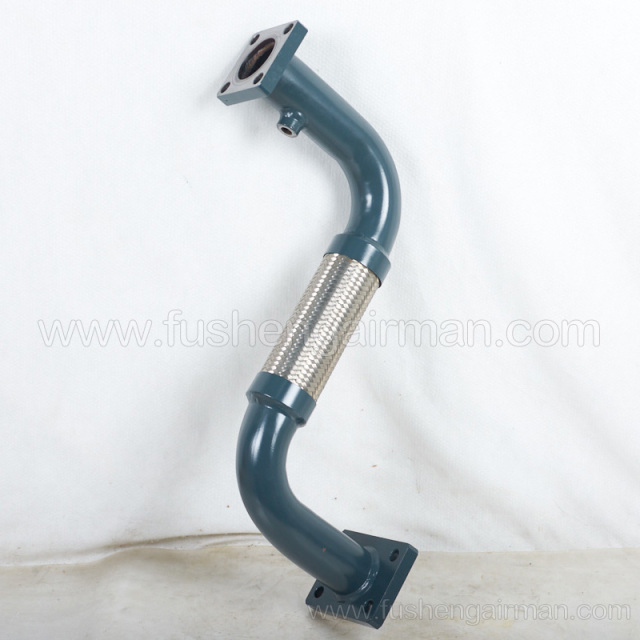 2606415410 Fusheng screw compressor parts SA75A-C pressure maintaining valve exhaust pipe