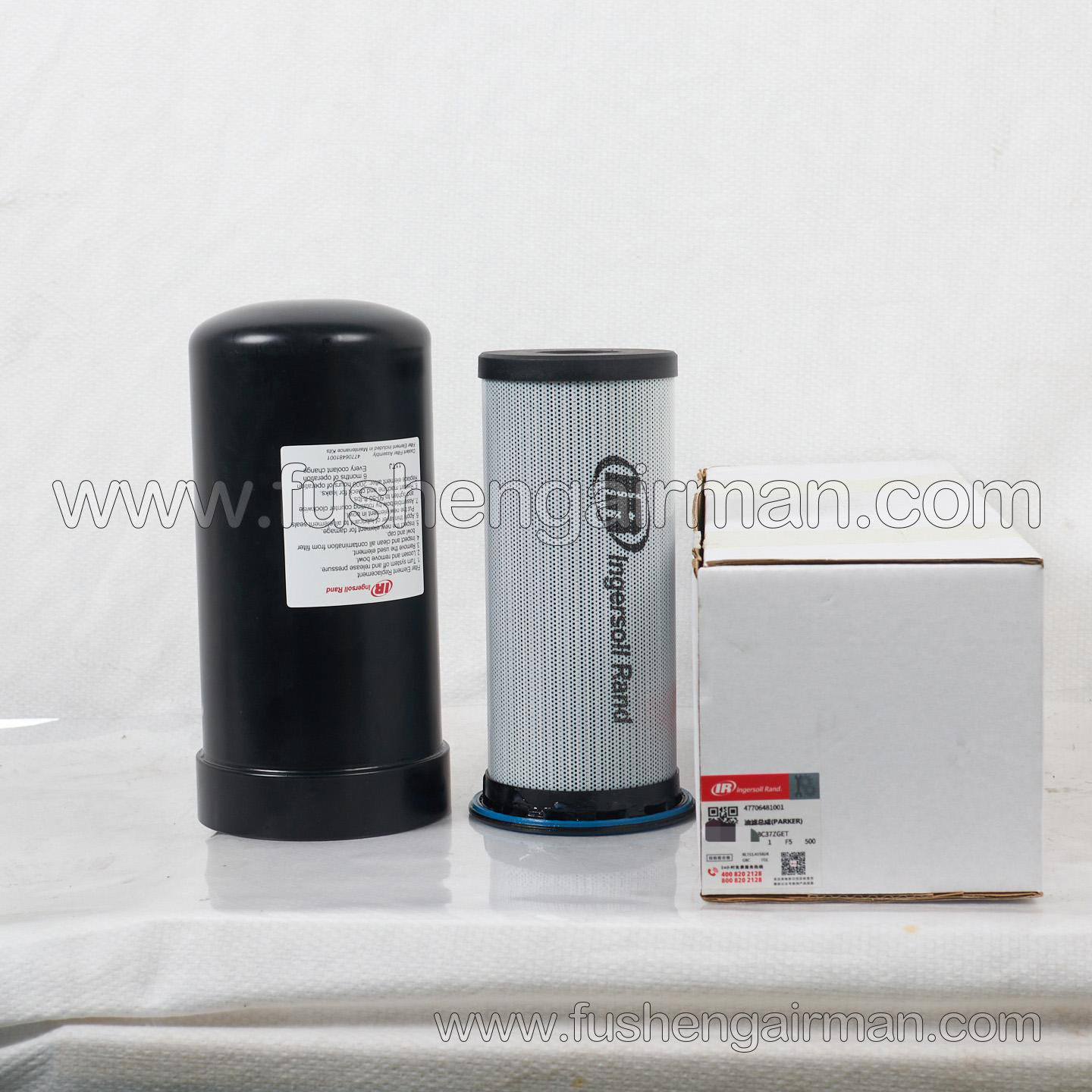 47706481001-47706482001 Ingersoll Rand Screw Air Compressor Oil Filter Assembly (PARKER)
