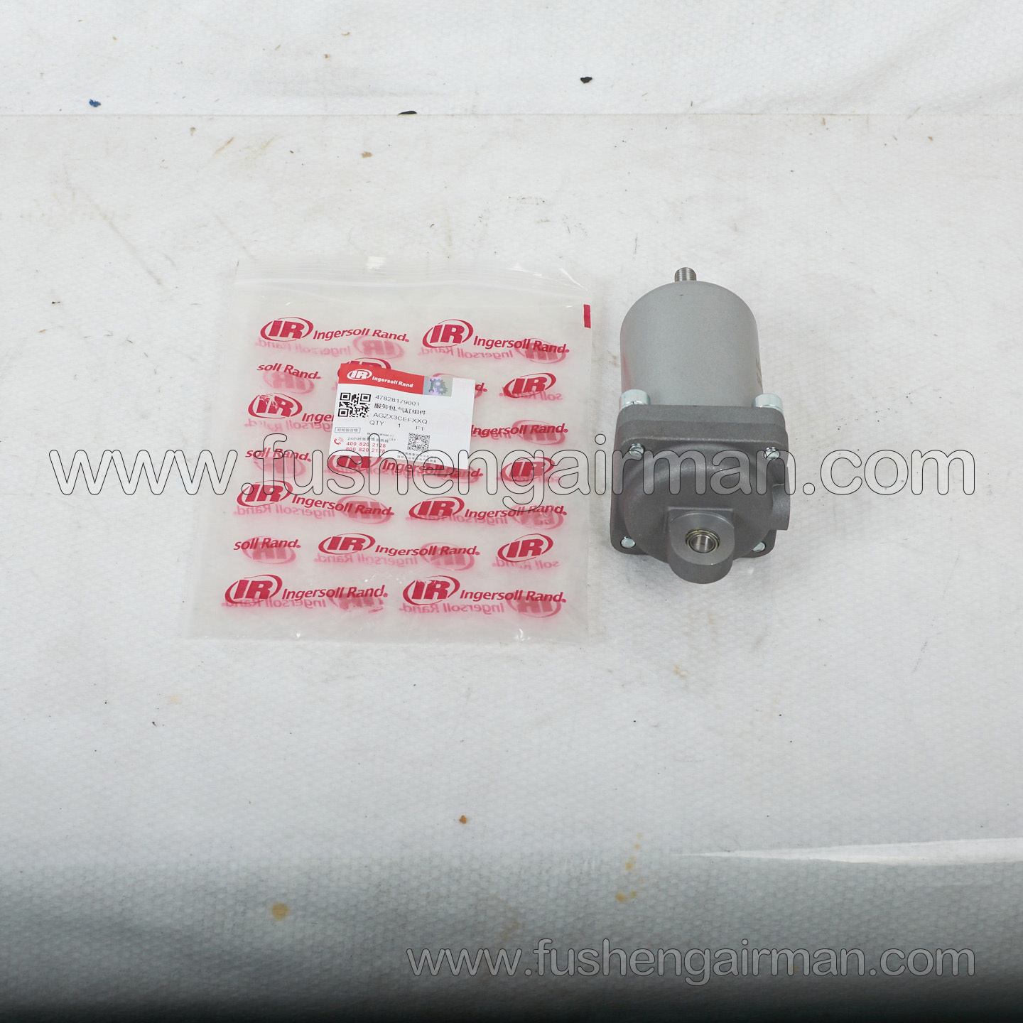 47828179001 Ingersoll Rand Screw Air Compressor Inlet Valve Round Cylinder Servo Cylinder