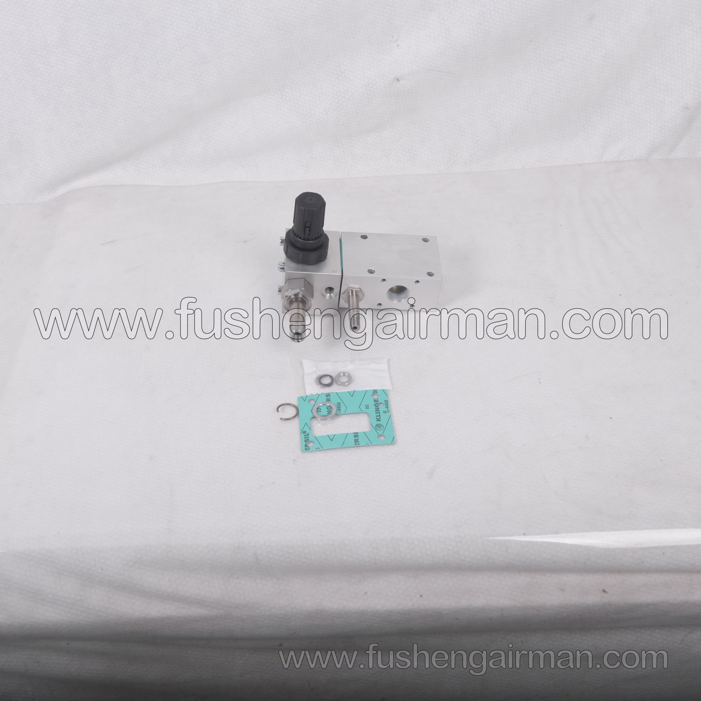 1300425 HOERBIGER Air Compressor Intake Valve Repair Kit Vent Valve Relief Block with Capacity Control PVVF12ENO