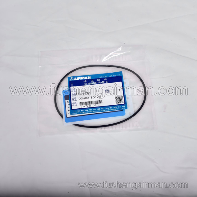 03402-15125 Fusheng Airman Elman Mobile Air Compressor Genuine Spare Part: O-Ring for Oil Sight Glass