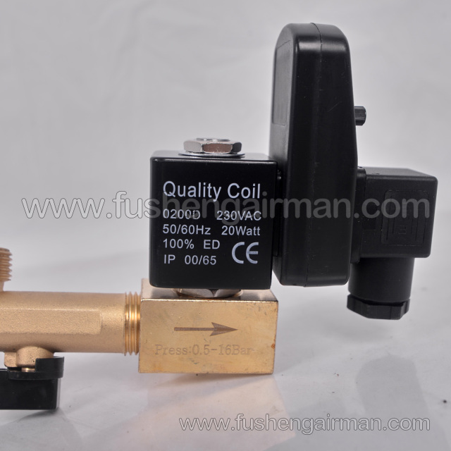 22232763 Ingersoll Rand Screw Air Compressor Spare Part: Drain Solenoid Valve Assembly, 50 Hz