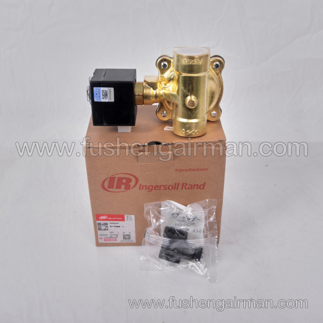23402670 Ingersoll Rand Genuine 1-inch 110V Oil-Free Screw Compressor Exhaust Solenoid Valve