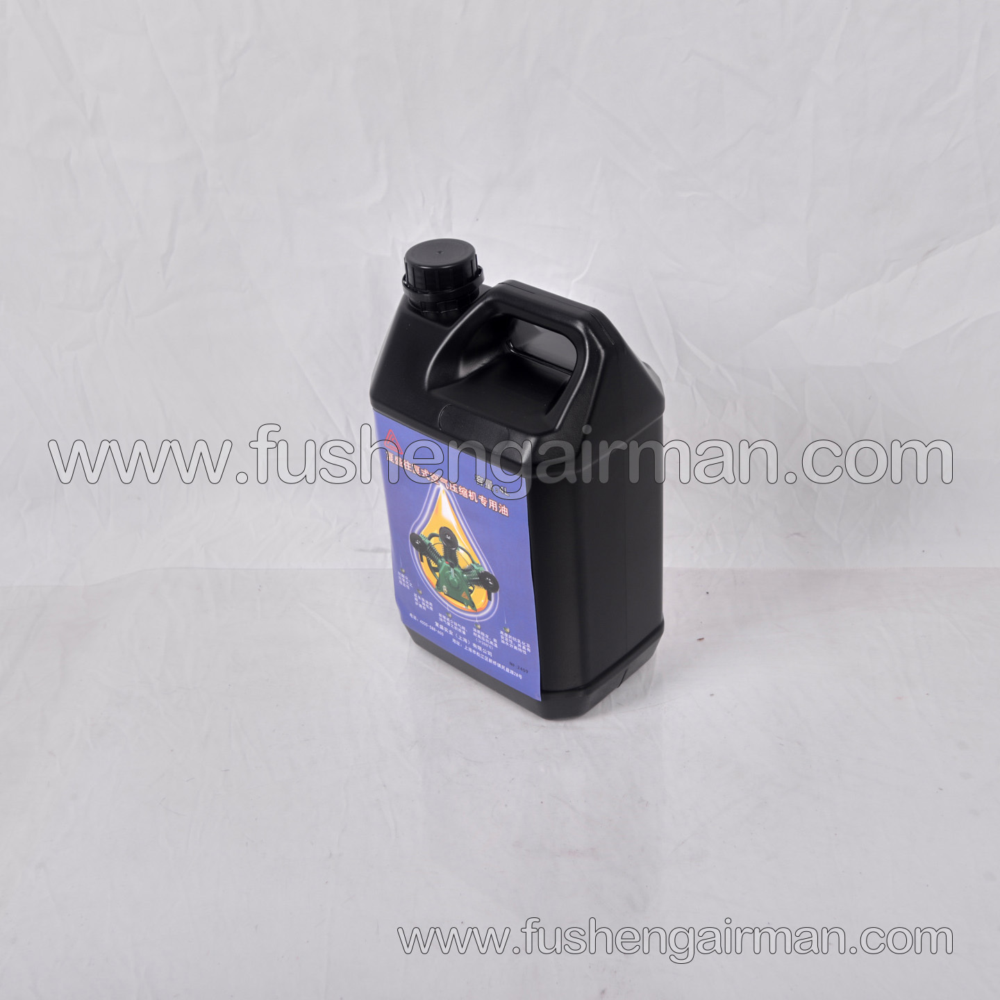 2Z00016797 Fusheng New Model Piston Air Compressor Lubricant and Coolant, 4L Bottle, Specialized Compressor Oil