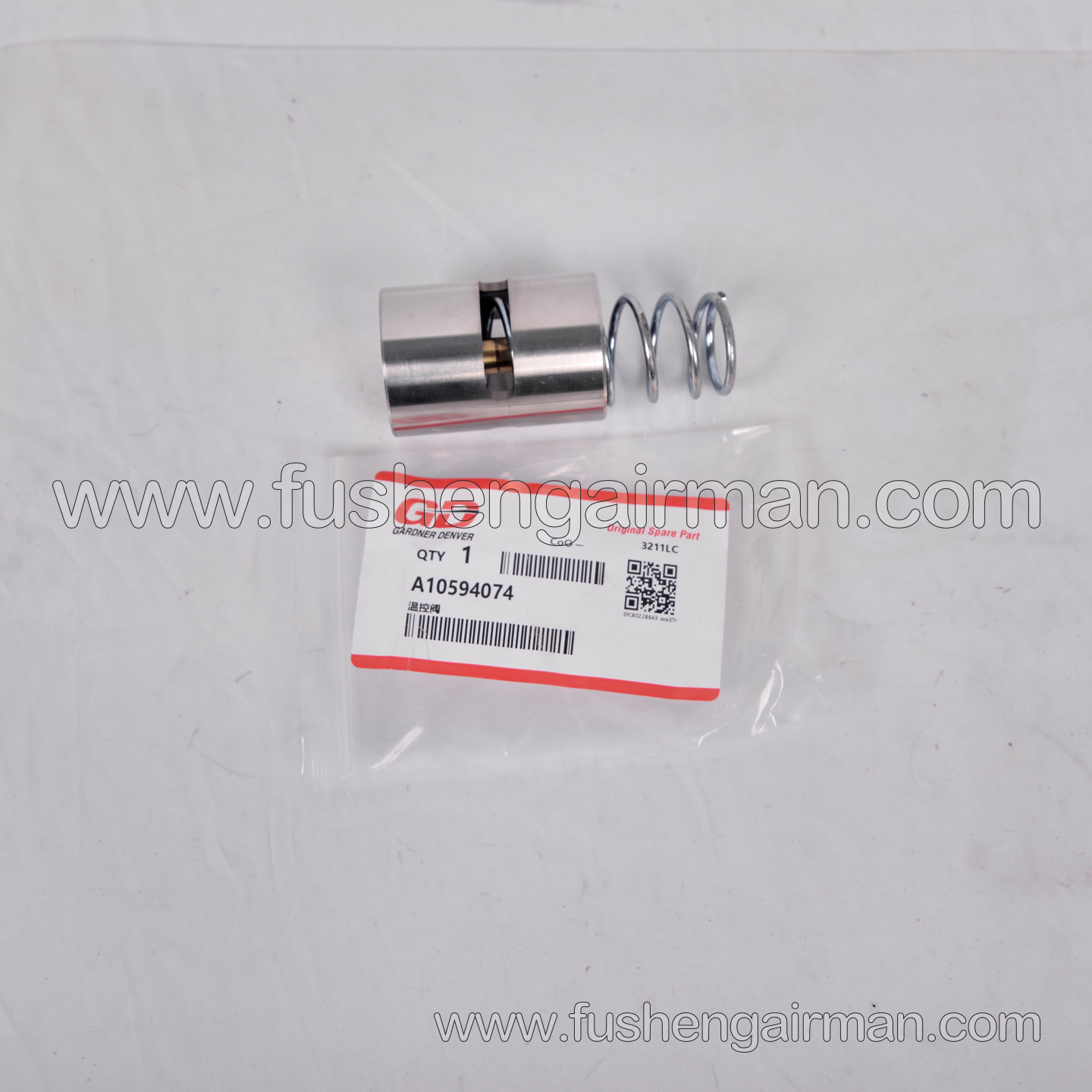 A10594074 Ingersoll Rand Danfoss Air Screw Compressor Temperature Control Valve Core, 60°C