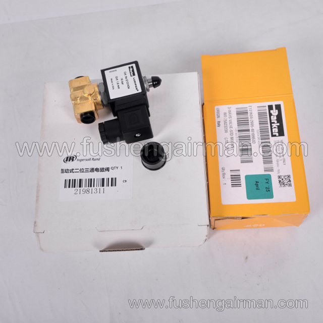 21981311 Ingersoll Rand Piston Air Compressor Genuine Replacement Part: Solenoid Valve E131K04/380/50Hz